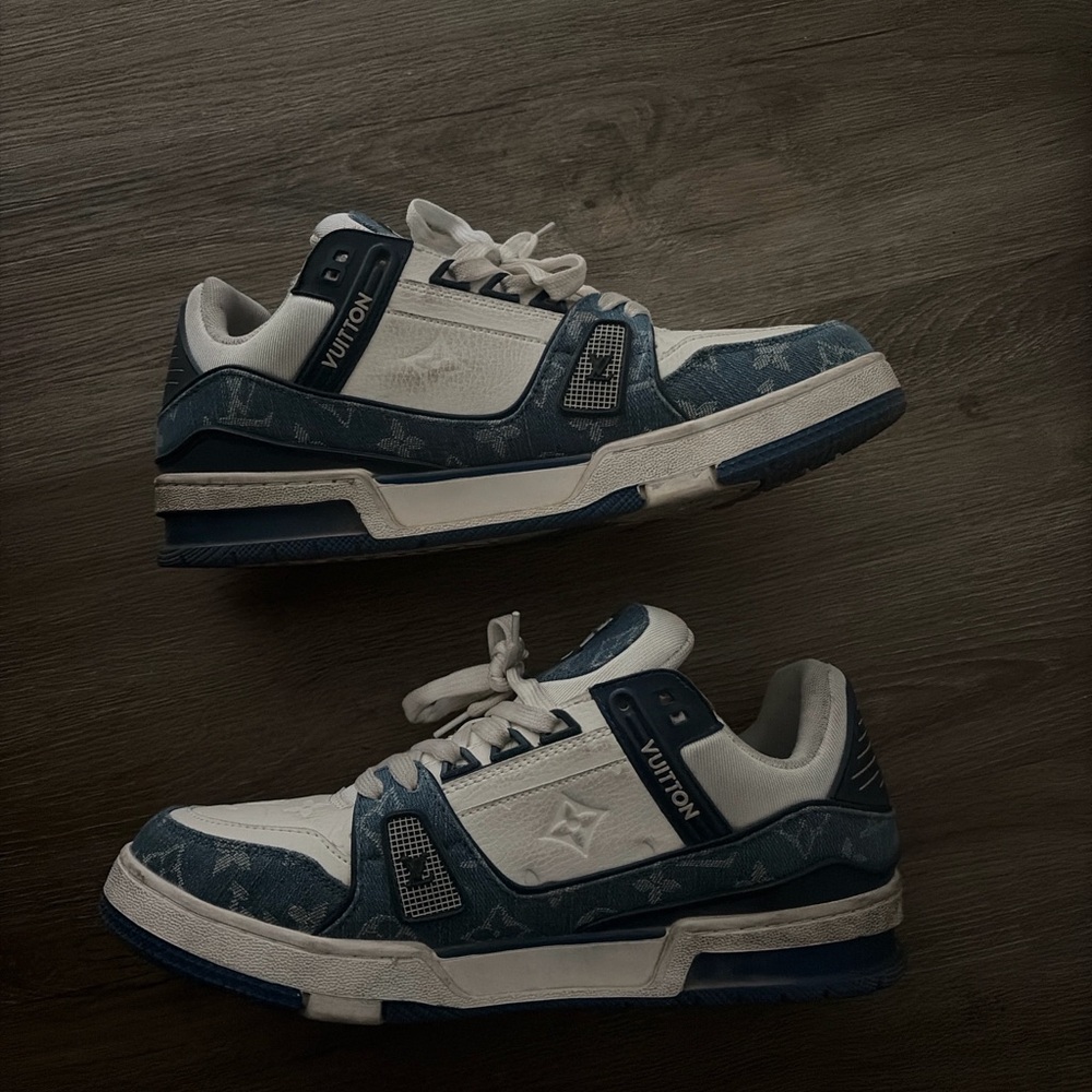 Louis vuitton trainer ( navy blue) - Picture 3 of 6